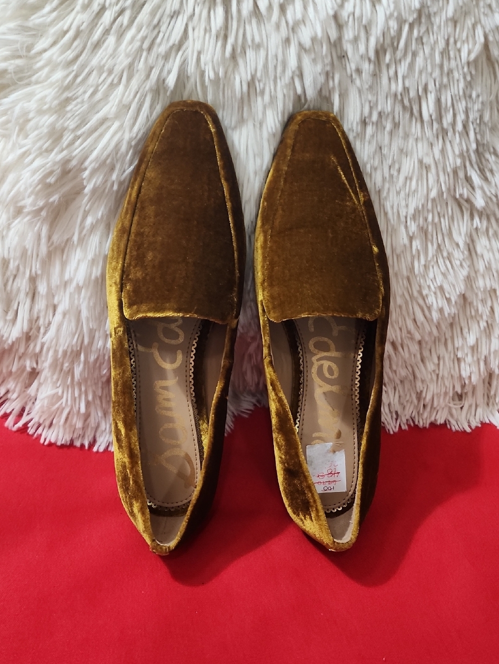 Sam Edelman Emelie Velvet Loafers 7M - Picture 2 of 10